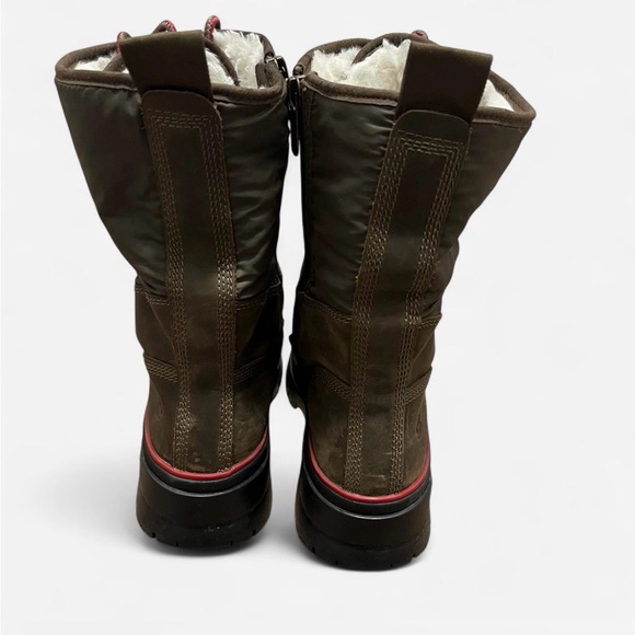 Timberland Malynn Faux Fur Lined Waterproof Snow Boots. Size 7/38. Worn 3 times. - Picture 3 of 9